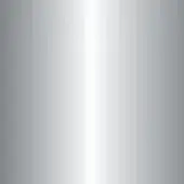 Gradient texture transitioning from dark gray to white, featuring a central vertical highlight and a seamless brushed nickel appearance.